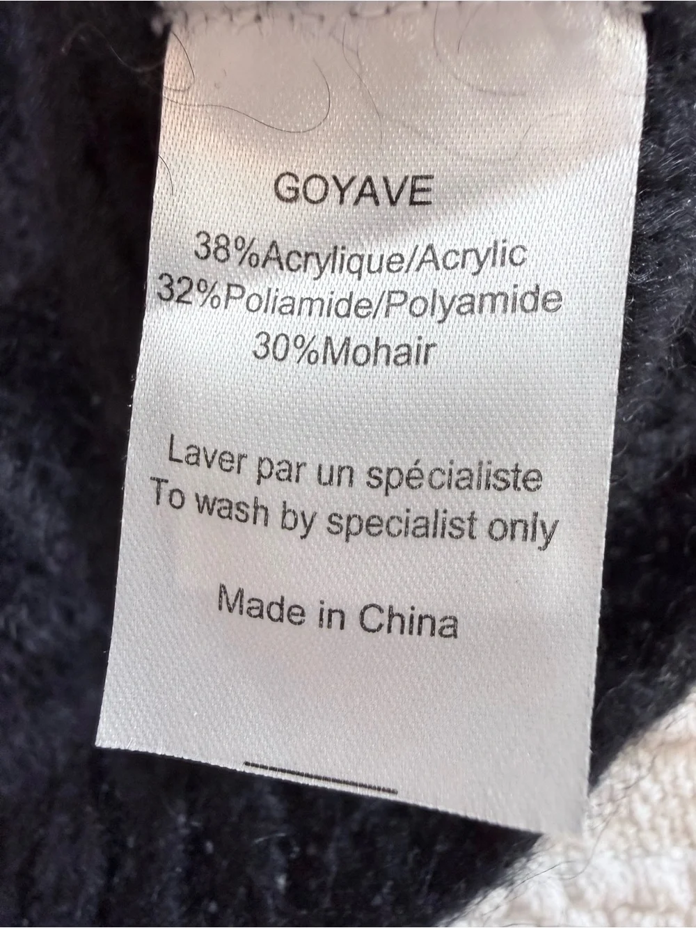 Mes Demoiselles Paris Goyave Mohair Blend Fair Isle Sweater Size 1 US 6/8